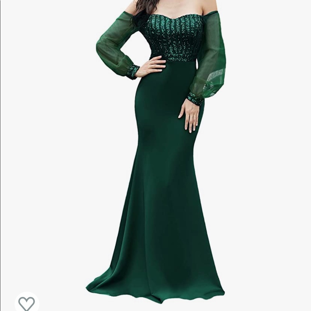 Maxi Green Dress